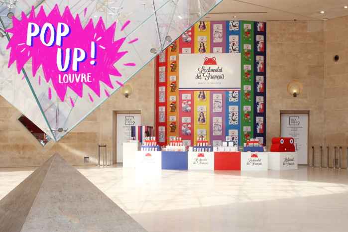 Notre incroyable pop-up au Carrousel du Louvre