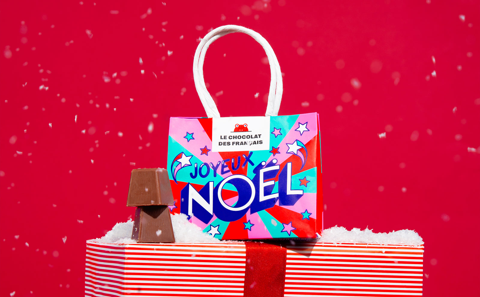 Mini bag of Christmas pralines