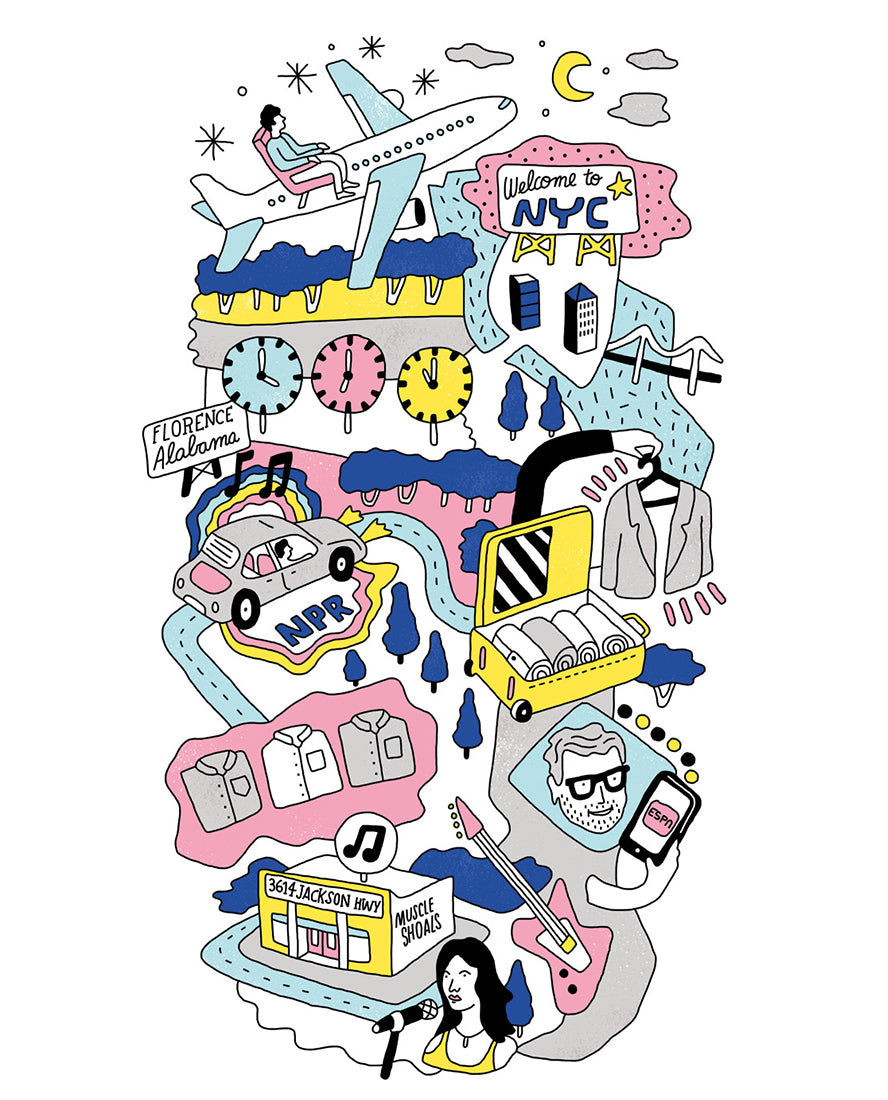 Antoine Corbineau - illustration portrait 2