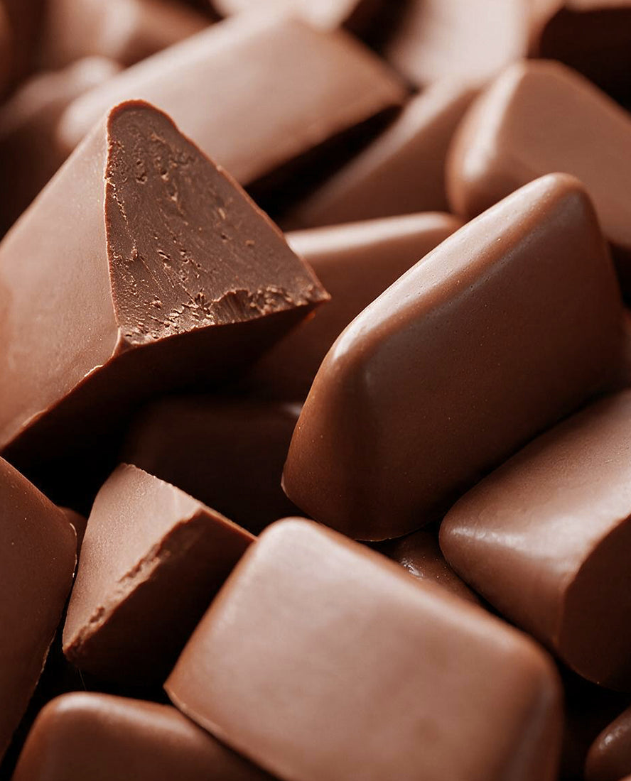 Chocolat gianduja - macro
