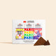 Box of 3 mini chocolate bars