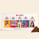 Box of 5 mini chocolate bars