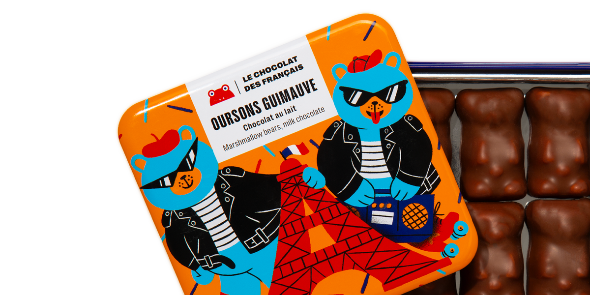 Coffret de 6 oursons guimauve