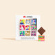 Box of 9 dark, milk and dark & salt chocolate squares