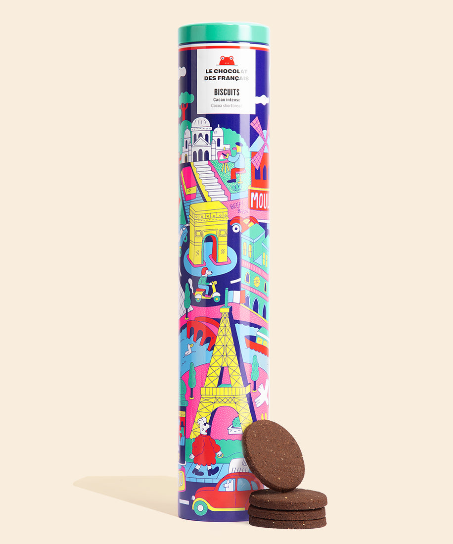 Coffret biscuits cacao intense - packshot