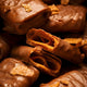 Milk chocolate crispy rolled wafers