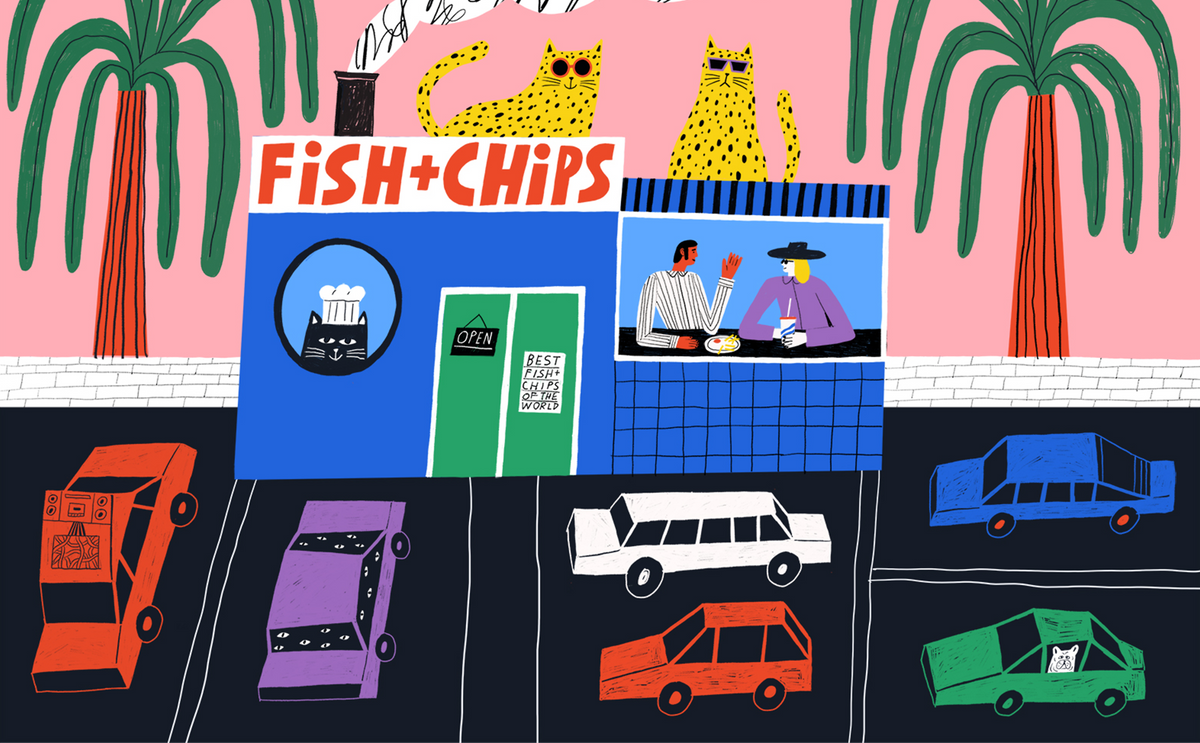 Dans Les Dents - illustration paysage 1