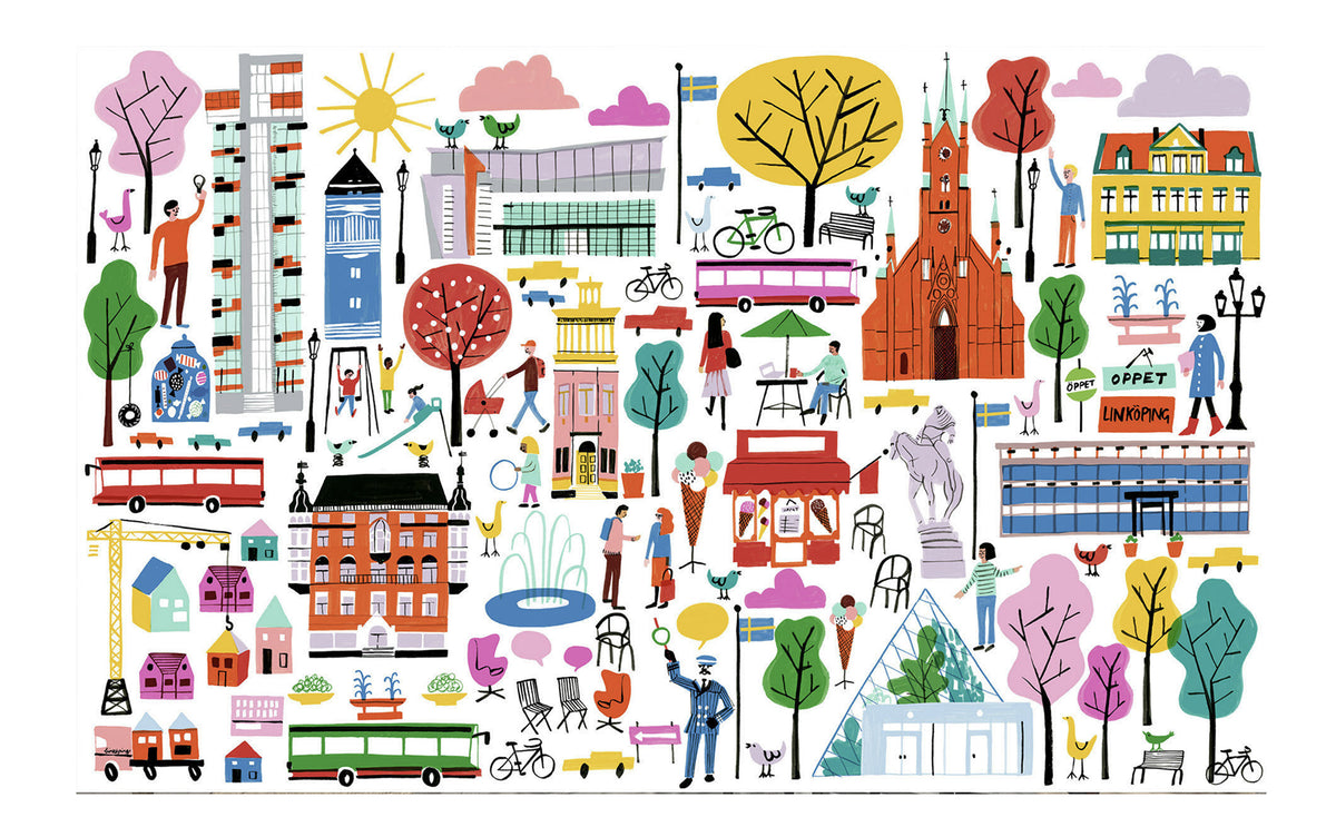 Jenny Bowers - illustration paysage 1