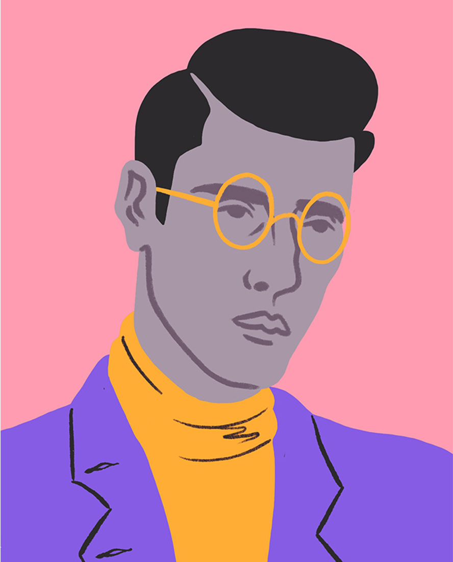 Joel Burden - illustration portrait 2