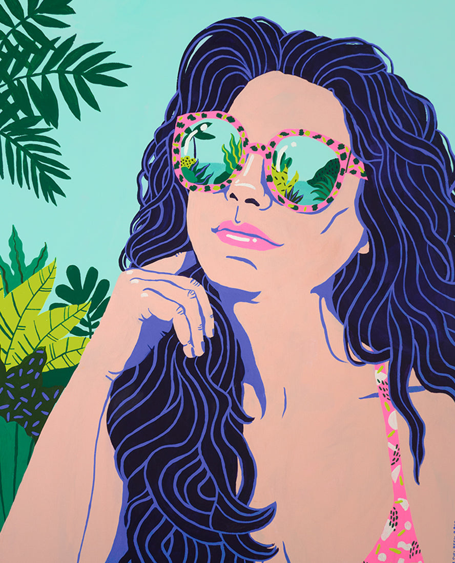 Kim Sielbeck - illustration portrait 1