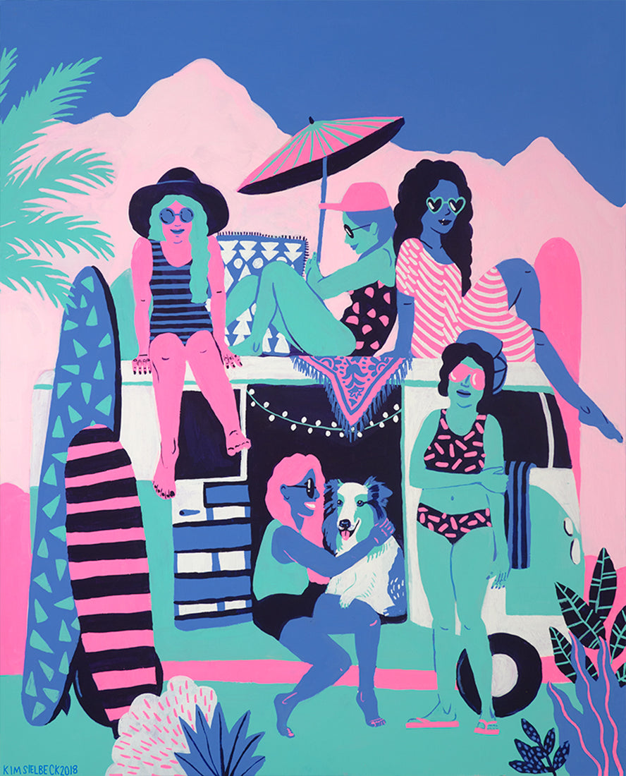 Kim Sielbeck - illustration portrait 2