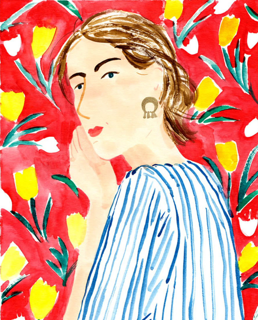 Laura Junger - illustration portrait 1