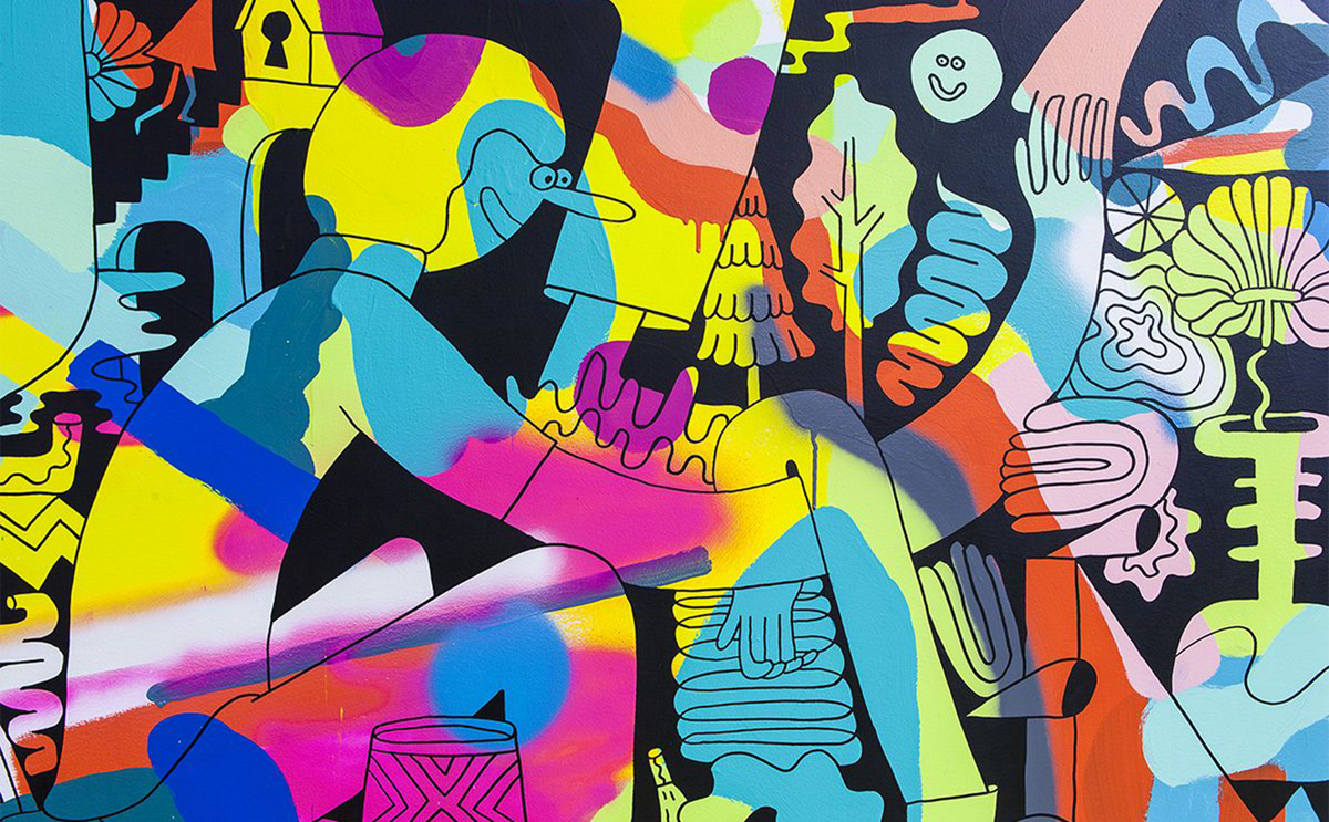 Mike Perry - illustration paysage 2