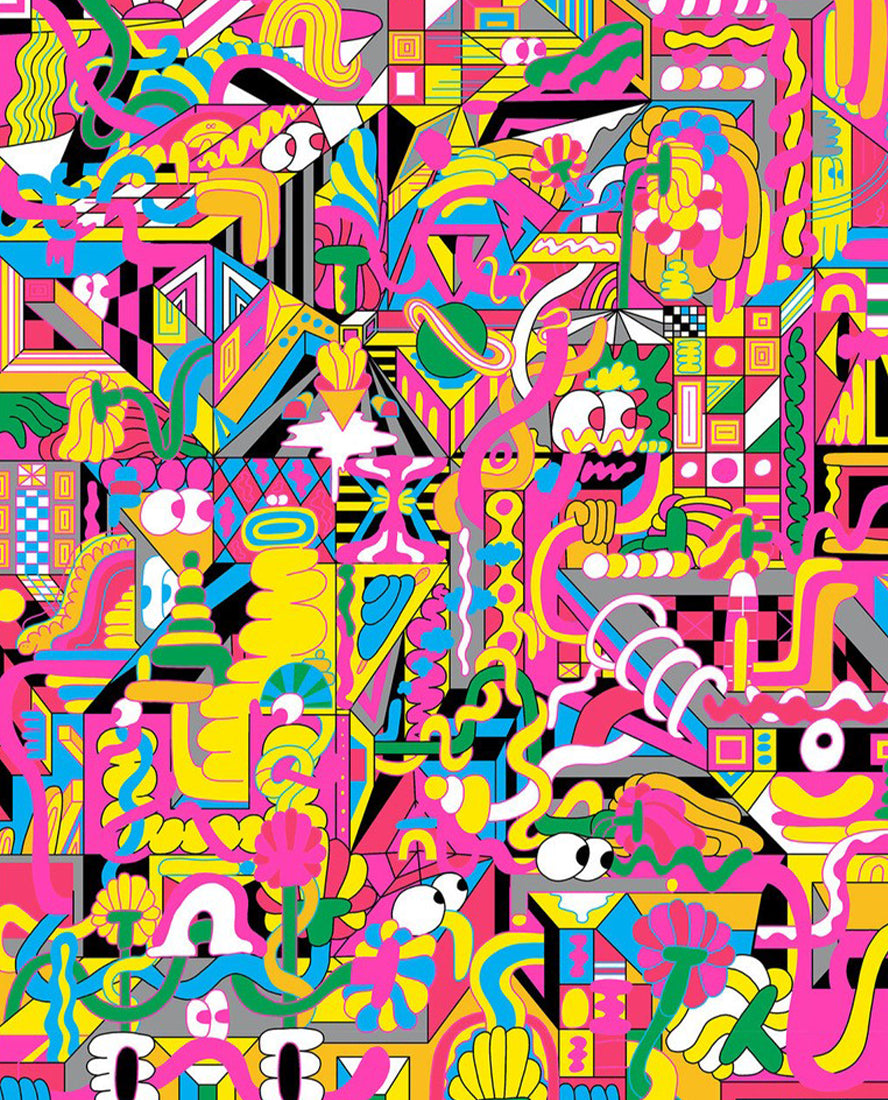 Mike Perry - illustration portrait 1