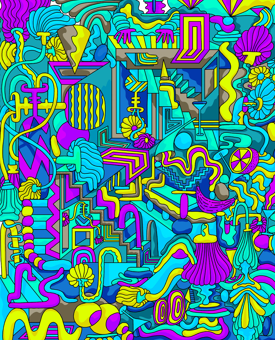 Mike Perry - illustration portrait 2