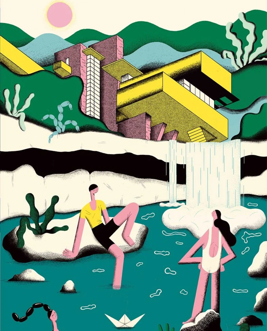 Studio Acapulco - illustration paysage 2