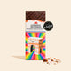 Dark chocolate, almonds, caramel & salt