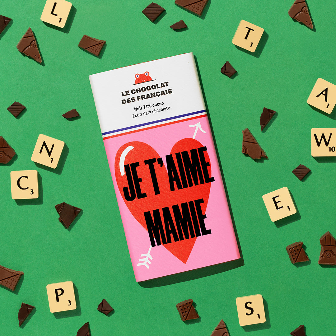Tablette personnalisée noir fêtes des grands-mères - packshot