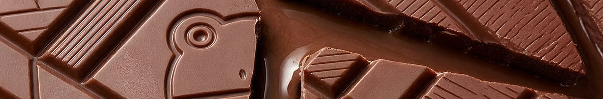 Tablettes de chocolat au lait - bannière desktop